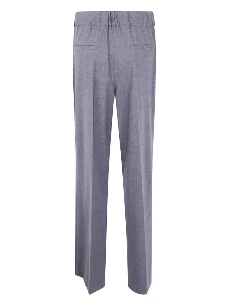 Pantaloni P.a.r.o.s.h. de lână plisate gri