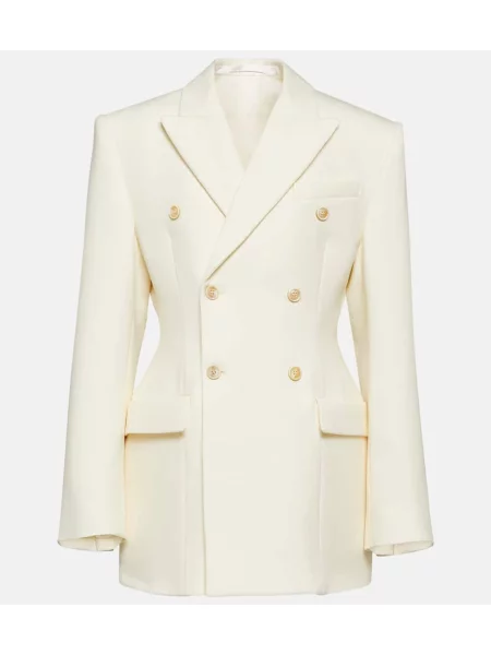 Sacou Wardrobe.nyc de lână alb