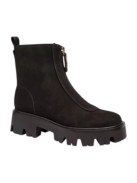 Buty do kostki Guess zamszowe czarne
