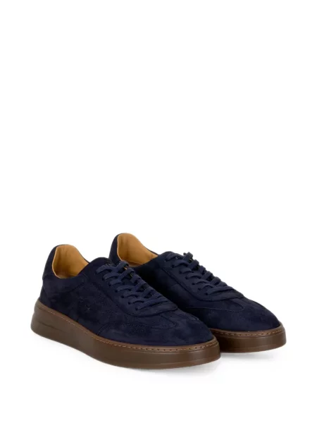 Sneakers Henderson Baracco σουέντ με σχέδιο μπλε