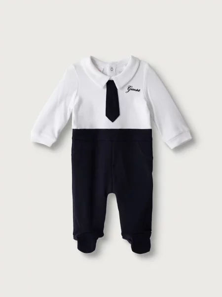 Guess kombinezon za bebe od pamuka bijela