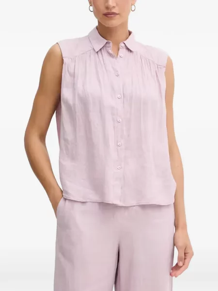 Cămașă Benetton fără mâneci roz