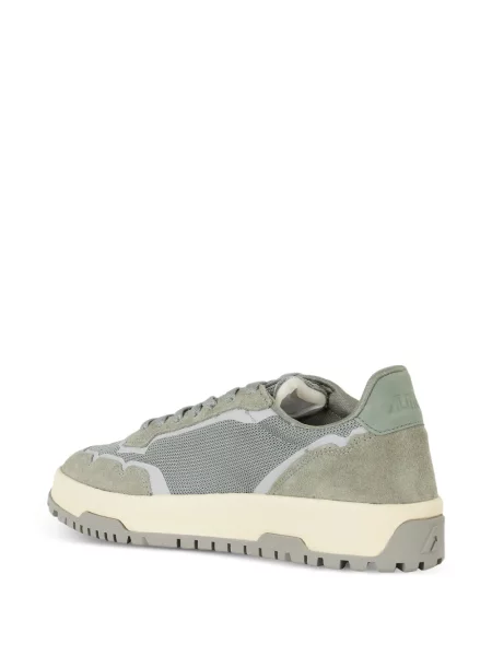 Sneakerși Autry din piele de căprioară verde