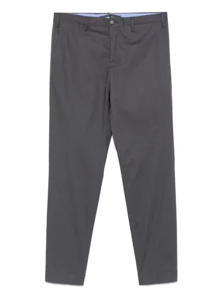 Pantaloni Incotex din poplin gri
