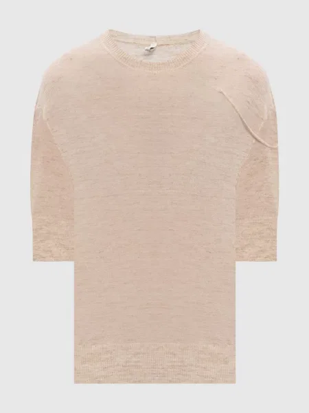 Шовковий топ Boboutic бежевий