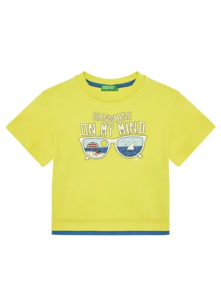 United Colors Of Benetton Tricou galben