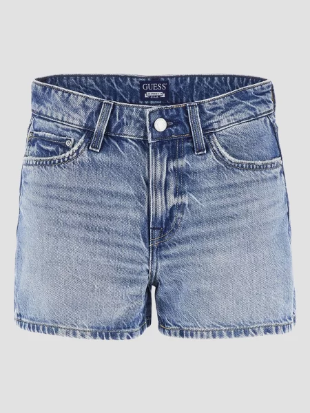 Джинсовые шорты Guess голубые