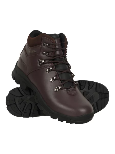 Latitude II Extreme skórzane wodoodporne buty trekkingowe Brown