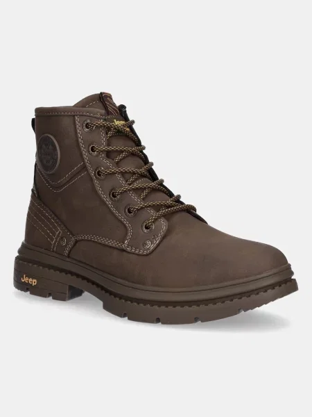 Туристически обувки Jeep TUAREG BOOT мъжки кафяво