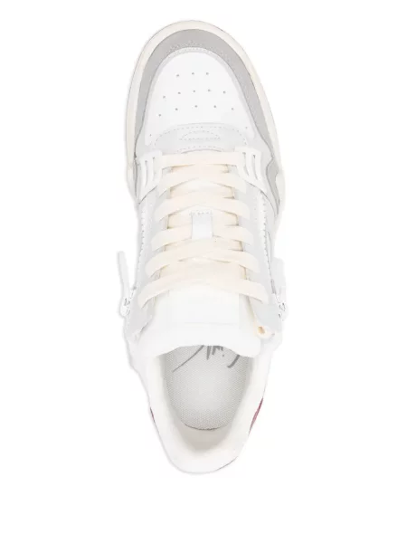Bőr sneaker Giuseppe Zanotti fehér