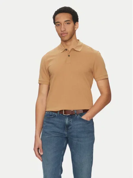 Polo majica BOSS bež