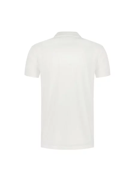 Polo Peuterey z krótkim rękawem białe