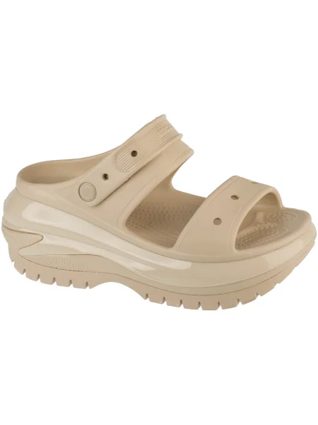 Dámske sandále Crocs Mega Crush bone béžová