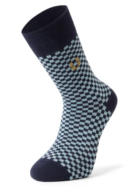 Fred Perry Skarpety Mężczyźni niebieski
