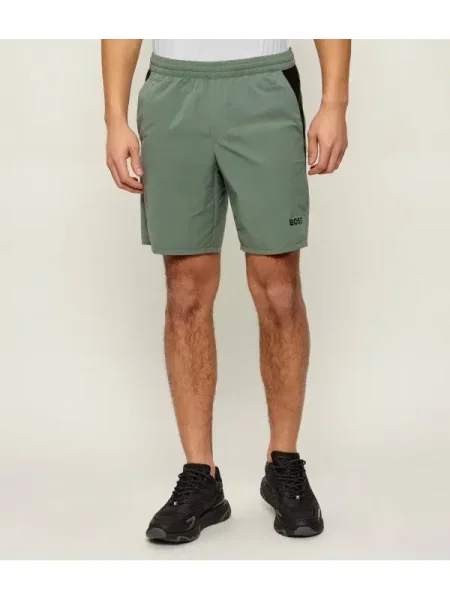 BOSS GREEN Pantaloni scurți S_T-Match 9 inch verde