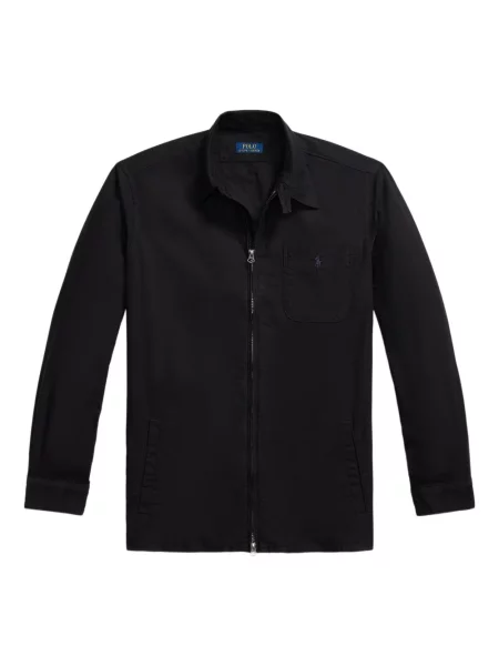 Ριγέ polo Polo Ralph Lauren με κουκούλα με αυτόγραφο λευκό