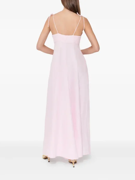 Rochie maxi Rosie Assoulin de costum roz