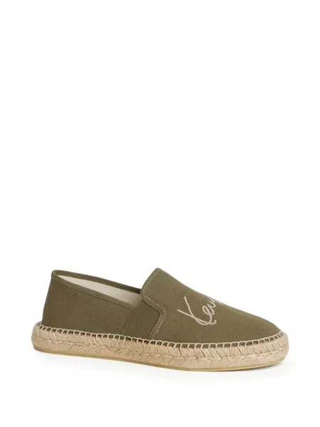 Espadrile Kenzo fără toc verde