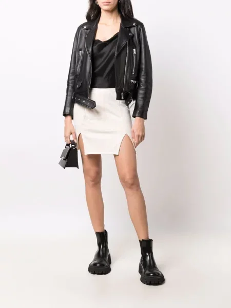 Mini mini sijonas Rick Owens plyšys