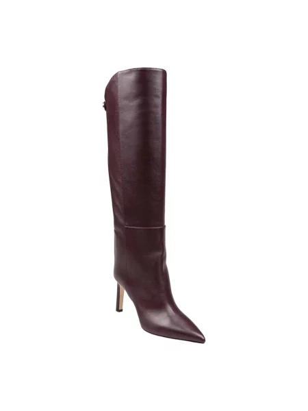 Botki Jimmy Choo skórzane brązowe