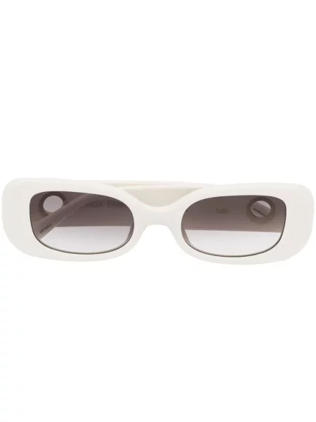 Ochelari de soare Linda Farrow alb