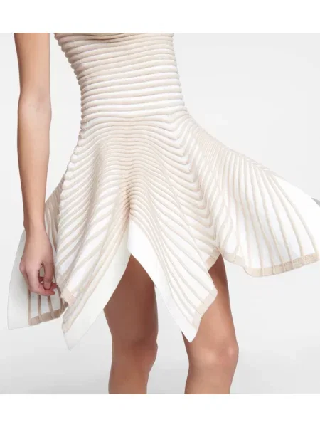 Rochie Alaïa bej