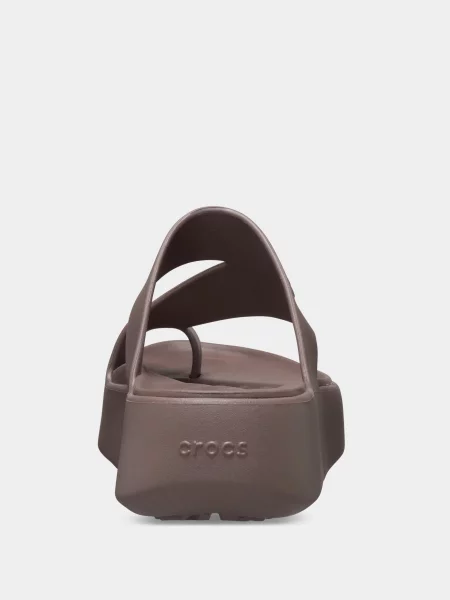 Шлепанцы Crocs коричневые