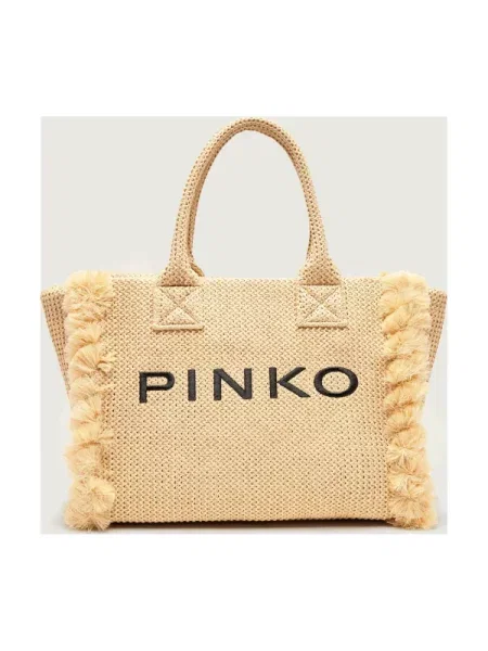 PINKO Strandtáskák sötét bézs