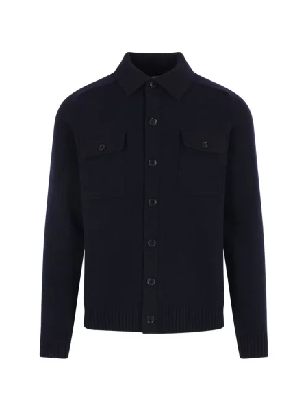 Cardigan Roberto Collina albastru