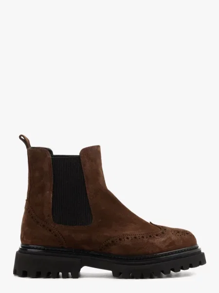 Замшеві Челсі ILVI коричневий
