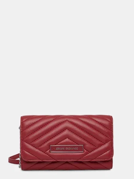 Чанта тип портмоне Armani Exchange червено