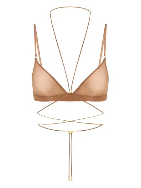 Сутиен Maison Close кафяво