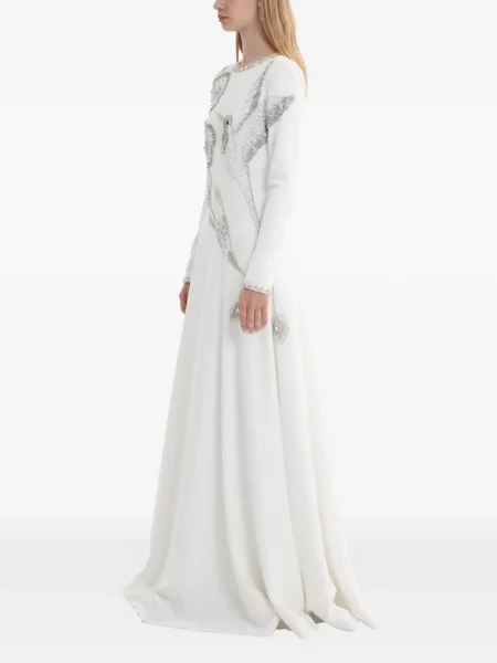 Rochie de seară Dina Melwani alb