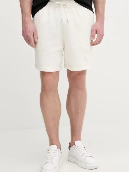 Calvin Klein Jeans σορτς επίσημα ανδρικά μπεζ