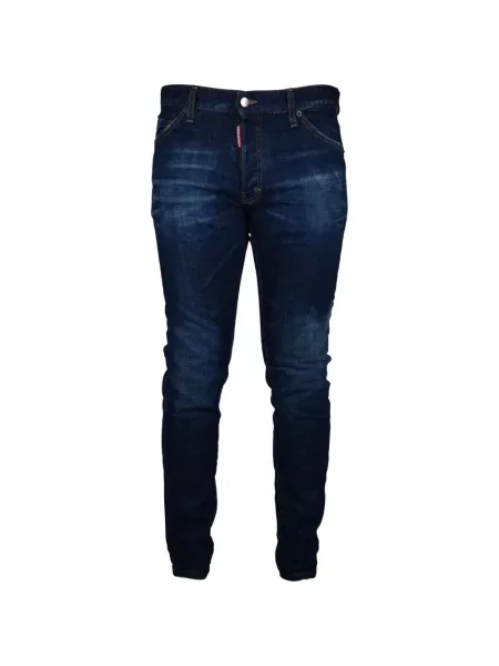 Blugi Dsquared2 cu autograf albastru