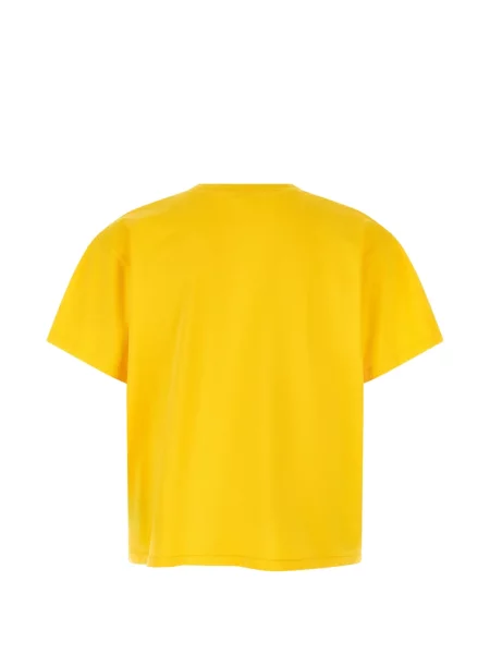 Tricou Second/layer cu imagine galben