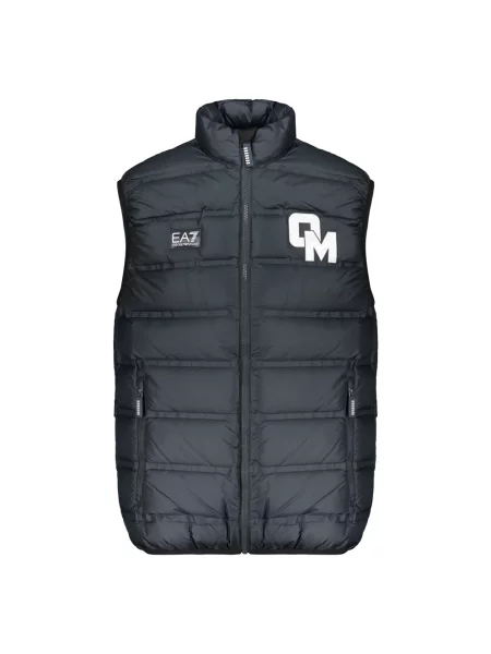 Kamizelka Emporio Armani Ea7 z logo niebieska