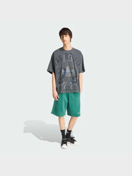 Футболка adidas сірий