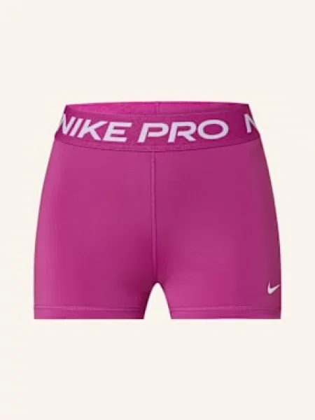 Nike Legginsy Pro Short lila fuksja