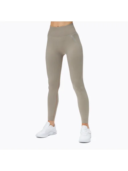 Olcsóbban. Női varrás nélküli leggings STRONG POINT Shape & Comfort Push Up Méret: M-L bézs