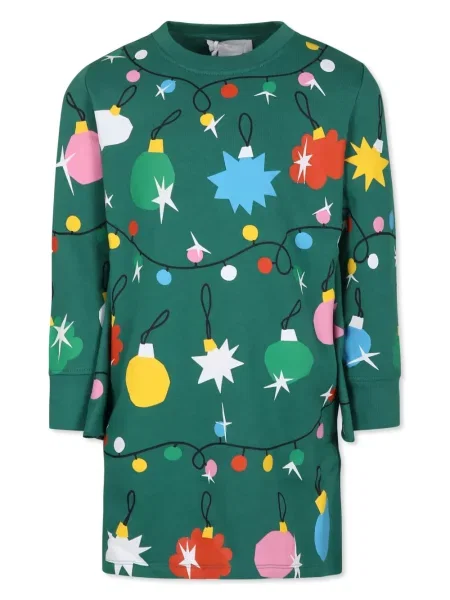 Sukienka dziecięca Stella Mccartney zielona