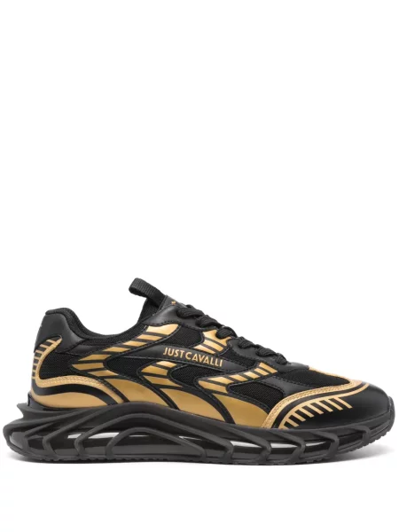 Sneakerși Just Cavalli negru