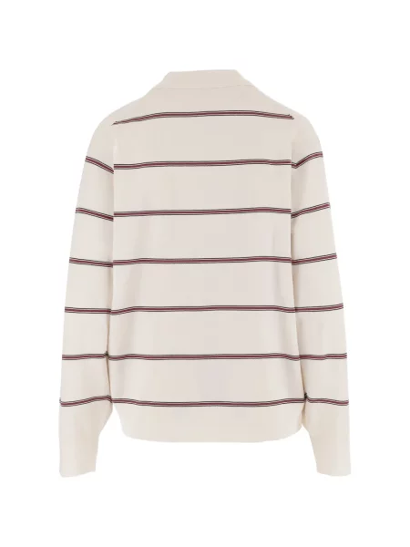 Lung tricou polo The Garment cu dungi