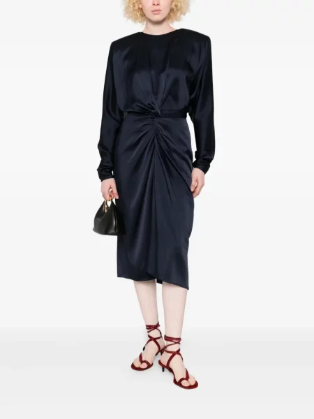 Rochie maxi Stella Mccartney până la genunchi de costum albastru