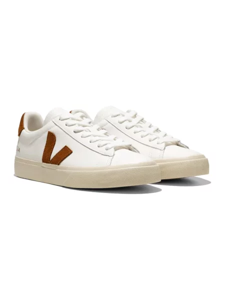 Sneakersy Veja Campo skórzane białe
