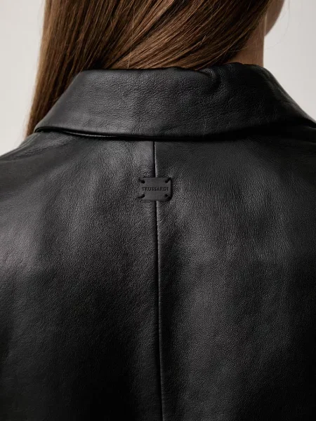 Trussardi куртка-сорочка шкіряна