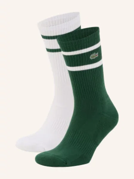 Lacoste skarpety białe
