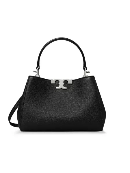 Torebka Tory Burch skórzana retro czarna