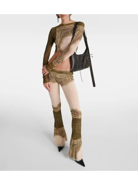 Cropp top Jean Paul Gaultier cu imagine plasă