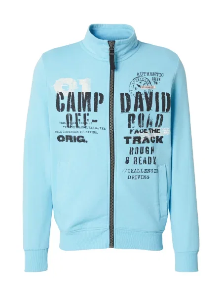 CAMP DAVID Tréning dzseki világoskék / világosszürke fekete